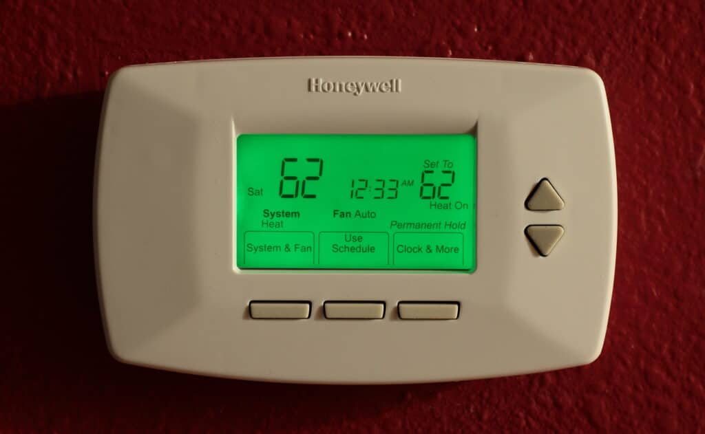 How to connect honey well thermostat